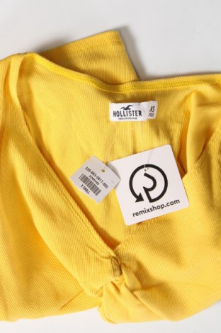 Damen Shirt Hollister, Größe XS, Farbe Gelb, Preis 5,95 €