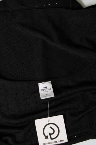 Γυναικεία μπλούζα Hollister, Μέγεθος XL, Χρώμα Μαύρο, Τιμή 20,24 €