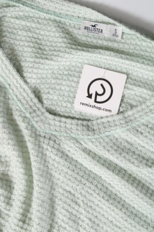 Дамска блуза Hollister, Размер S, Цвят Зелен, Цена 11,90 лв.