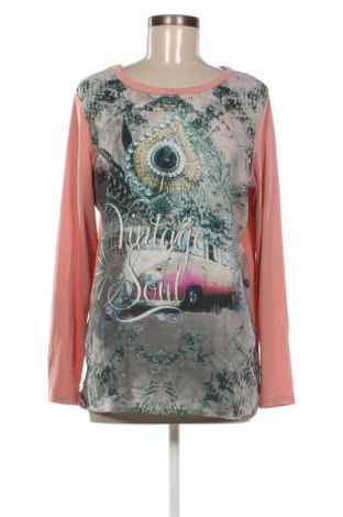 Damen Shirt Hucke, Größe M, Farbe Mehrfarbig, Preis 4,73 €