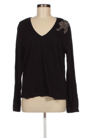 Γυναικεία μπλούζα IKKS, Μέγεθος XL, Χρώμα Μαύρο, Τιμή 68,88 €