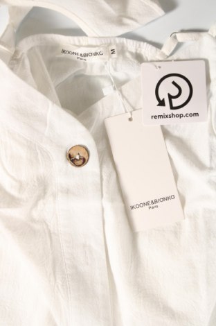 Damen Shirt IKOONE & BIANKA, Größe M, Farbe Weiß, Preis 15,98 €