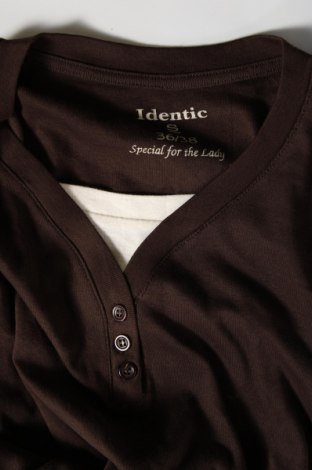 Γυναικεία μπλούζα Identic, Μέγεθος S, Χρώμα Καφέ, Τιμή 3,76 €
