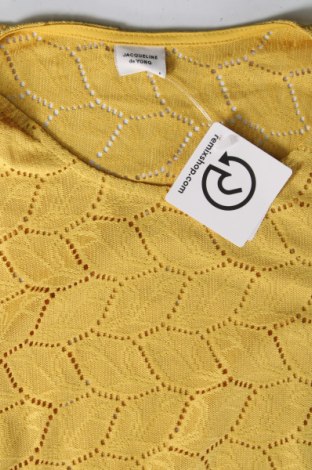 Γυναικεία μπλούζα Jacqueline De Yong, Μέγεθος L, Χρώμα Κίτρινο, Τιμή 4,70 €