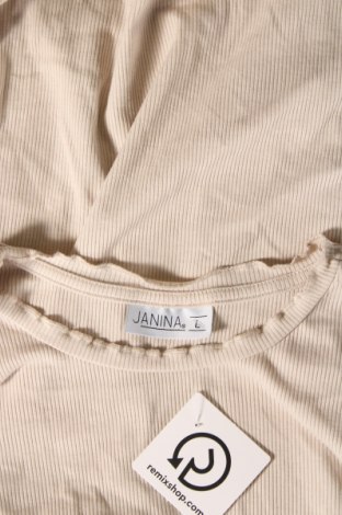 Дамска блуза Janina, Размер L, Цвят Бежов, Цена 6,65 лв.