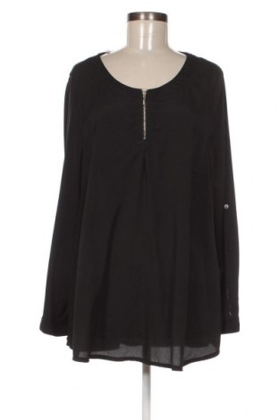 Γυναικεία μπλούζα Janina, Μέγεθος XL, Χρώμα Μαύρο, Τιμή 4,20 €
