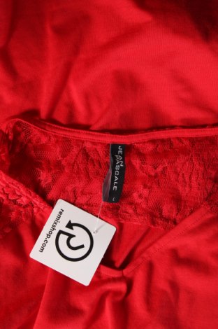 Дамска блуза Jean Pascale, Размер M, Цвят Червен, Цена 6,08 лв.