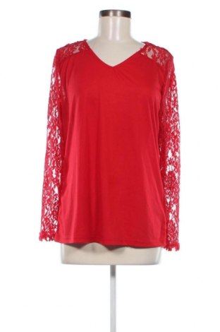 Γυναικεία μπλούζα Jean Pascale, Μέγεθος M, Χρώμα Κόκκινο, Τιμή 3,76 €