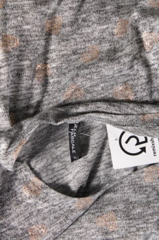 Γυναικεία μπλούζα Jean Pascale, Μέγεθος XL, Χρώμα Γκρί, Τιμή 3,88 €