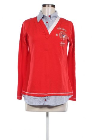 Γυναικεία μπλούζα John Baner, Μέγεθος S, Χρώμα Κόκκινο, Τιμή 3,76 €
