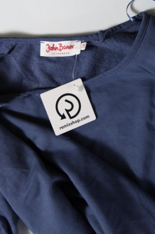 Γυναικεία μπλούζα John Baner, Μέγεθος M, Χρώμα Μπλέ, Τιμή 3,64 €