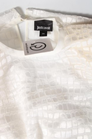Γυναικεία μπλούζα Just Cavalli, Μέγεθος S, Χρώμα Λευκό, Τιμή 170,56 €