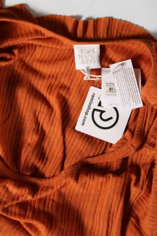 Γυναικεία μπλούζα Karl Marc John, Μέγεθος L, Χρώμα Πορτοκαλί, Τιμή 8,35 €