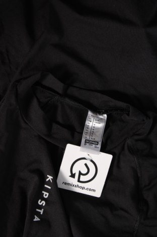 Дамска блуза Kipsta, Размер M, Цвят Черен, Цена 6,21 лв.