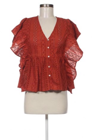 Γυναικεία μπλούζα Kookai, Μέγεθος S, Χρώμα Πορτοκαλί, Τιμή 22,27 €