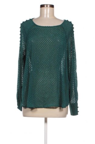 Γυναικεία μπλούζα Kookai, Μέγεθος L, Χρώμα Πράσινο, Τιμή 23,38 €