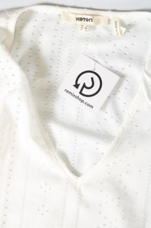 Damen Shirt Koton, Größe S, Farbe Weiß, Preis € 10,11