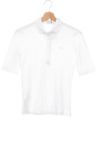 Damen Shirt Lacoste, Größe XXS, Farbe Weiß, Preis € 55,17