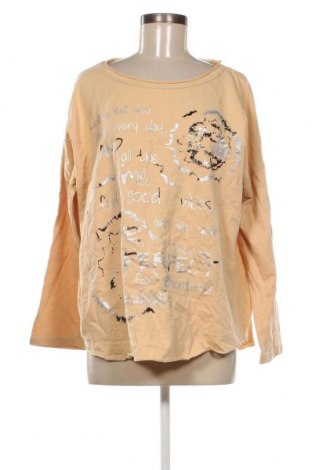 Дамска блуза Laura Torelli, Размер L, Цвят Бежов, Цена 7,22 лв.