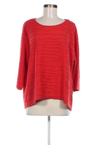 Дамска блуза Laura Torelli, Размер XXL, Цвят Червен, Цена 16,72 лв.