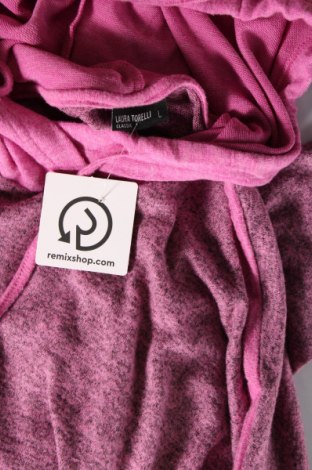 Γυναικεία μπλούζα Laura Torelli, Μέγεθος L, Χρώμα Ρόζ , Τιμή 4,11 €