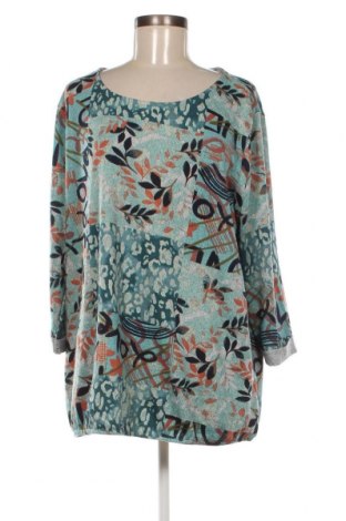 Γυναικεία μπλούζα Laura Torelli, Μέγεθος XL, Χρώμα Πολύχρωμο, Τιμή 6,35 €