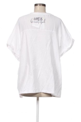 Дамска блуза Laura Torelli, Размер 4XL, Цвят Бял, Цена 31,00 лв.