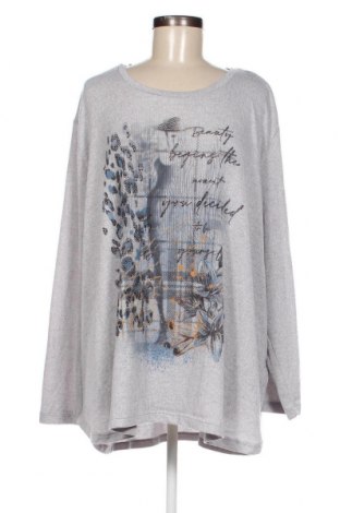 Damen Shirt Laura Torelli, Größe 4XL, Farbe Grau, Preis 7,93 €