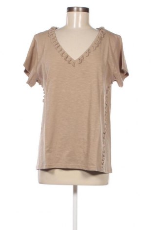 Γυναικεία μπλούζα Lauren Vidal, Μέγεθος XL, Χρώμα  Μπέζ, Τιμή 31,73 €