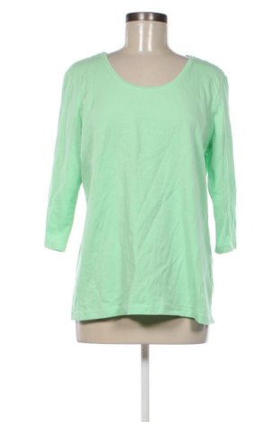 Γυναικεία μπλούζα Liberty, Μέγεθος XL, Χρώμα Πράσινο, Τιμή 12,62 €