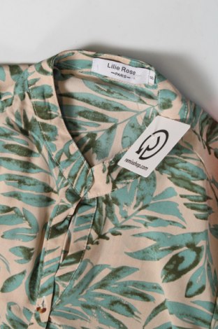 Damen Shirt Lilie Rose, Größe S, Farbe Grün, Preis 13,22 €