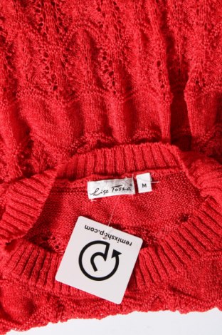Γυναικεία μπλούζα Lisa Tossa, Μέγεθος M, Χρώμα Κόκκινο, Τιμή 3,15 €