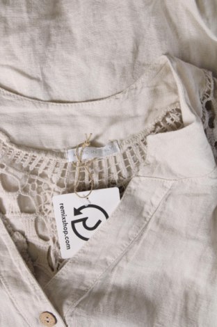 Γυναικεία μπλούζα Made In Italy, Μέγεθος M, Χρώμα  Μπέζ, Τιμή 15,98 €