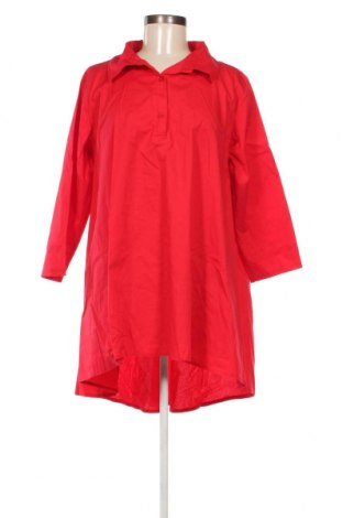 Γυναικεία μπλούζα Made In Italy, Μέγεθος 3XL, Χρώμα Κόκκινο, Τιμή 9,62 €
