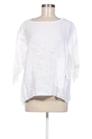 Γυναικεία μπλούζα Made In Italy, Μέγεθος L, Χρώμα Λευκό, Τιμή 5,84 €