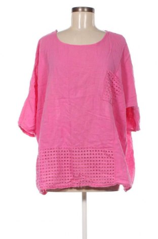 Дамска блуза Made In Italy, Размер XXL, Цвят Розов, Цена 14,76 лв.