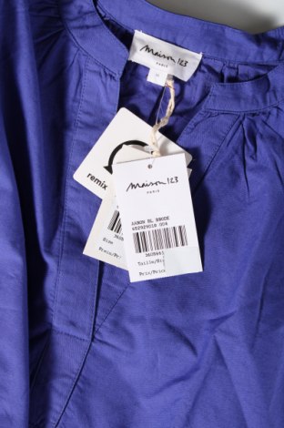 Γυναικεία μπλούζα Maison 123, Μέγεθος M, Χρώμα Μπλέ, Τιμή 28,22 €