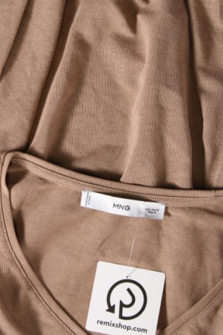 Дамска блуза Mango, Размер M, Цвят Бежов, Цена 20,77 лв.