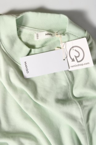 Дамска блуза Mango, Размер S, Цвят Зелен, Цена 31,00 лв.