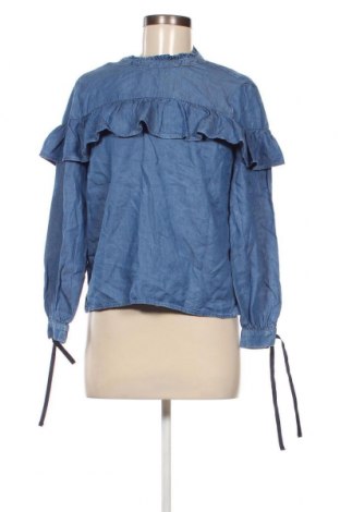 Damen Shirt Mango, Größe S, Farbe Blau, Preis 8,46 €