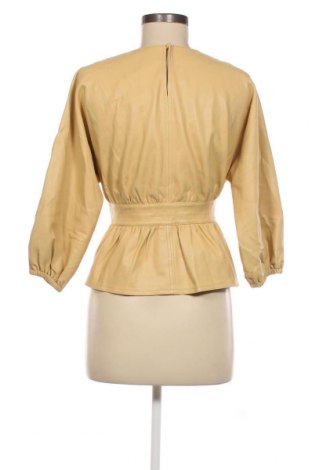 Дамска блуза Mango, Размер XS, Цвят Жълт, Цена 13,50 лв.