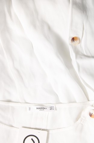 Γυναικεία μπλούζα Mango, Μέγεθος M, Χρώμα Λευκό, Τιμή 7,46 €