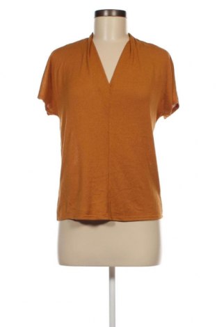 Дамска блуза Mango, Размер S, Цвят Кафяв, Цена 6,21 лв.