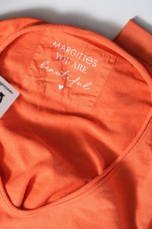Γυναικεία μπλούζα Margittes, Μέγεθος XXL, Χρώμα Πορτοκαλί, Τιμή 19,00 €