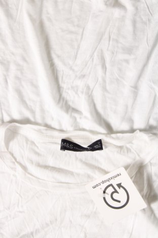 Дамска блуза Marks & Spencer, Размер M, Цвят Бял, Цена 5,94 лв.