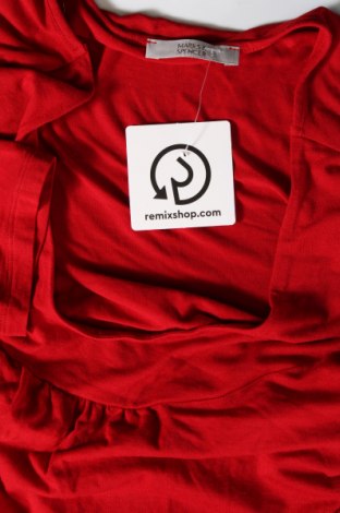 Γυναικεία μπλούζα Marks & Spencer, Μέγεθος L, Χρώμα Κόκκινο, Τιμή 7,46 €
