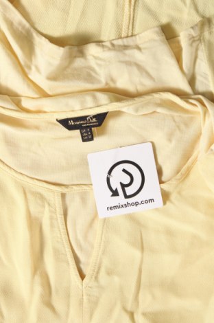 Дамска блуза Massimo Dutti, Размер M, Цвят Жълт, Цена 26,40 лв.