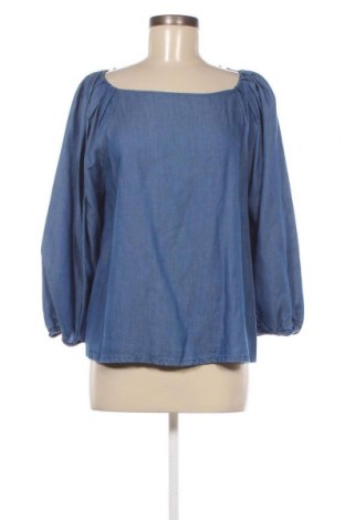 Дамска блуза Massimo Dutti, Размер L, Цвят Син, Цена 76,53 лв.