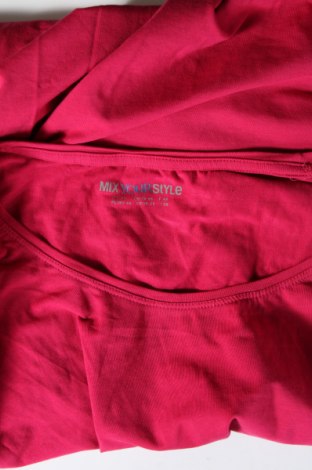 Дамска блуза Mix Your Style, Размер XL, Цвят Розов, Цена 19,00 лв.