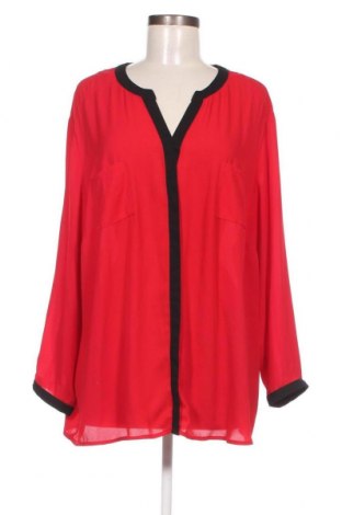 Дамска блуза Mona, Размер 3XL, Цвят Червен, Цена 20,40 лв.